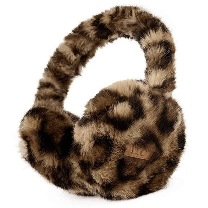 Leopard Fur Earmuffs
