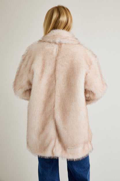 Faux Fur Oversized Coat