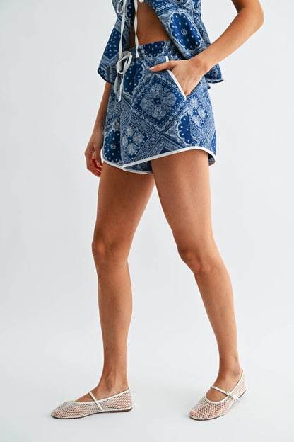 Paisley Matching Set