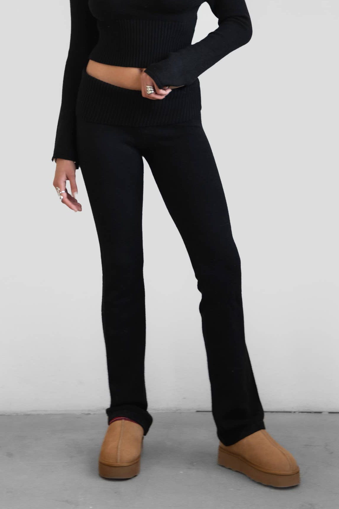 REILY Lounge Fold Over Pant