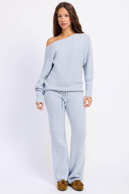 Ribbed Sweater Lounge Pants
