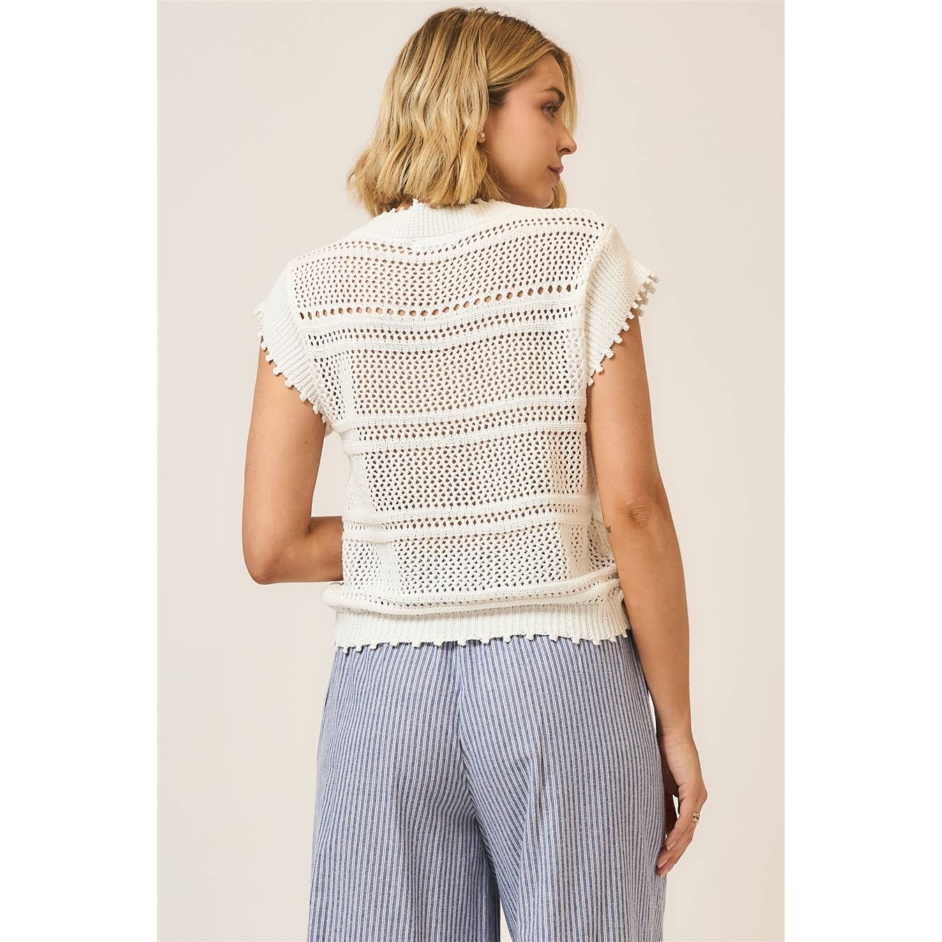 Ruched V Neck Short Sleeve Top