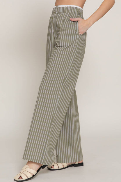 Boxer Straight Pants