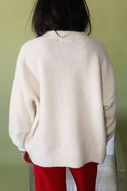 Sailboat Knit Sweater