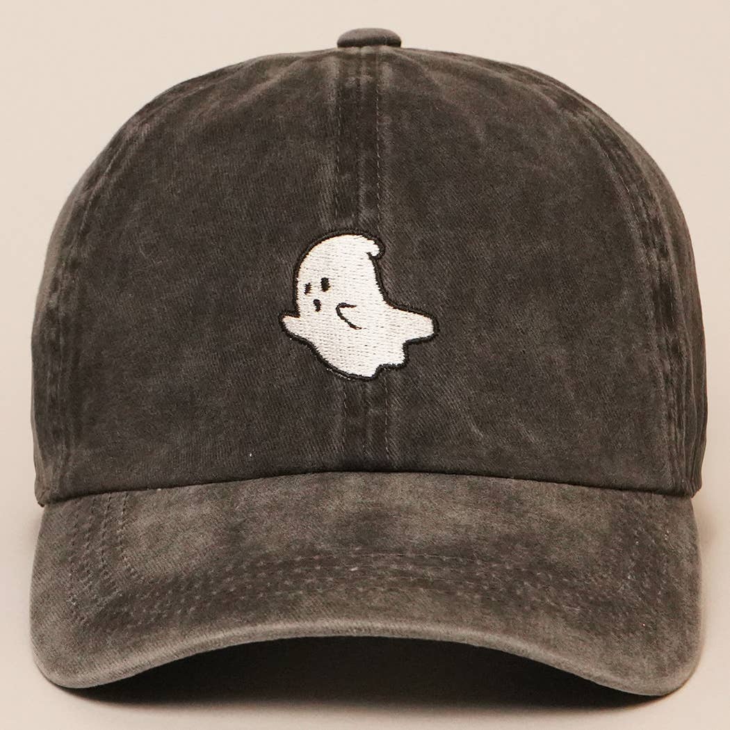 Ghost Baseball Hat