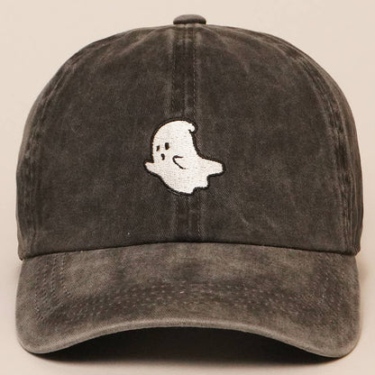 Ghost Baseball Hat