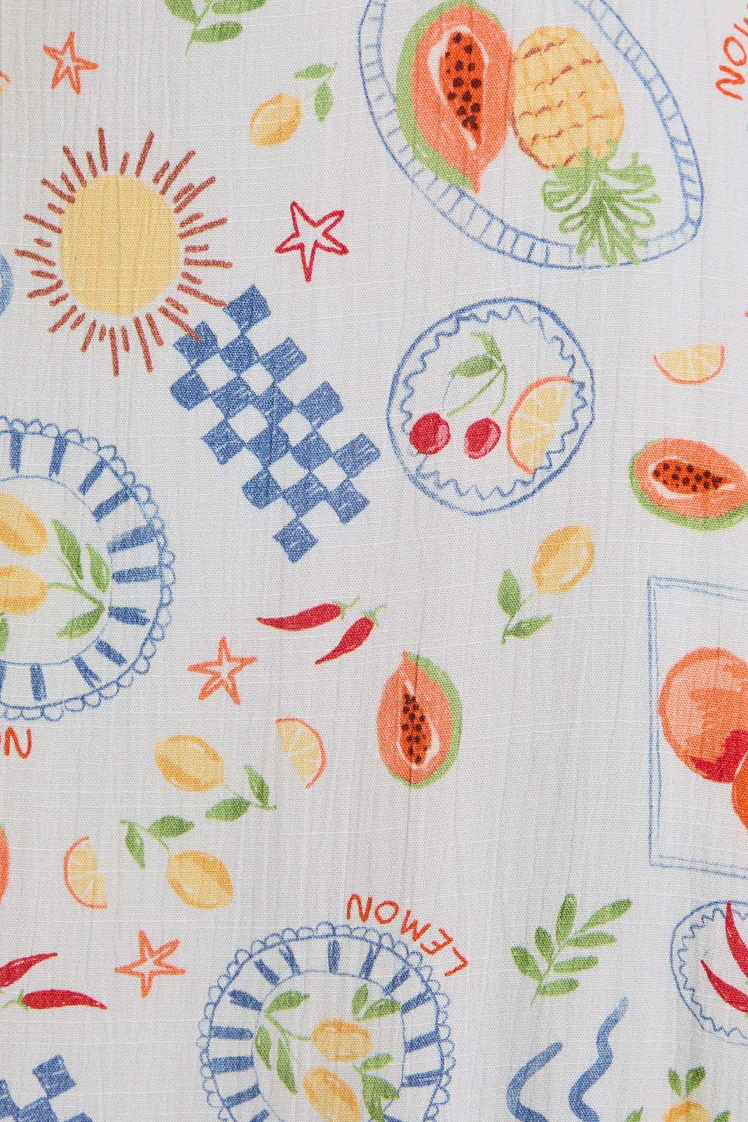 SQUARE NECK SUMMER PRINT DRESS
