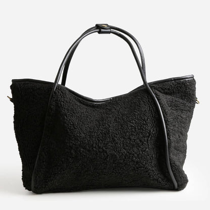Sherpa Shoulder Tote Bag