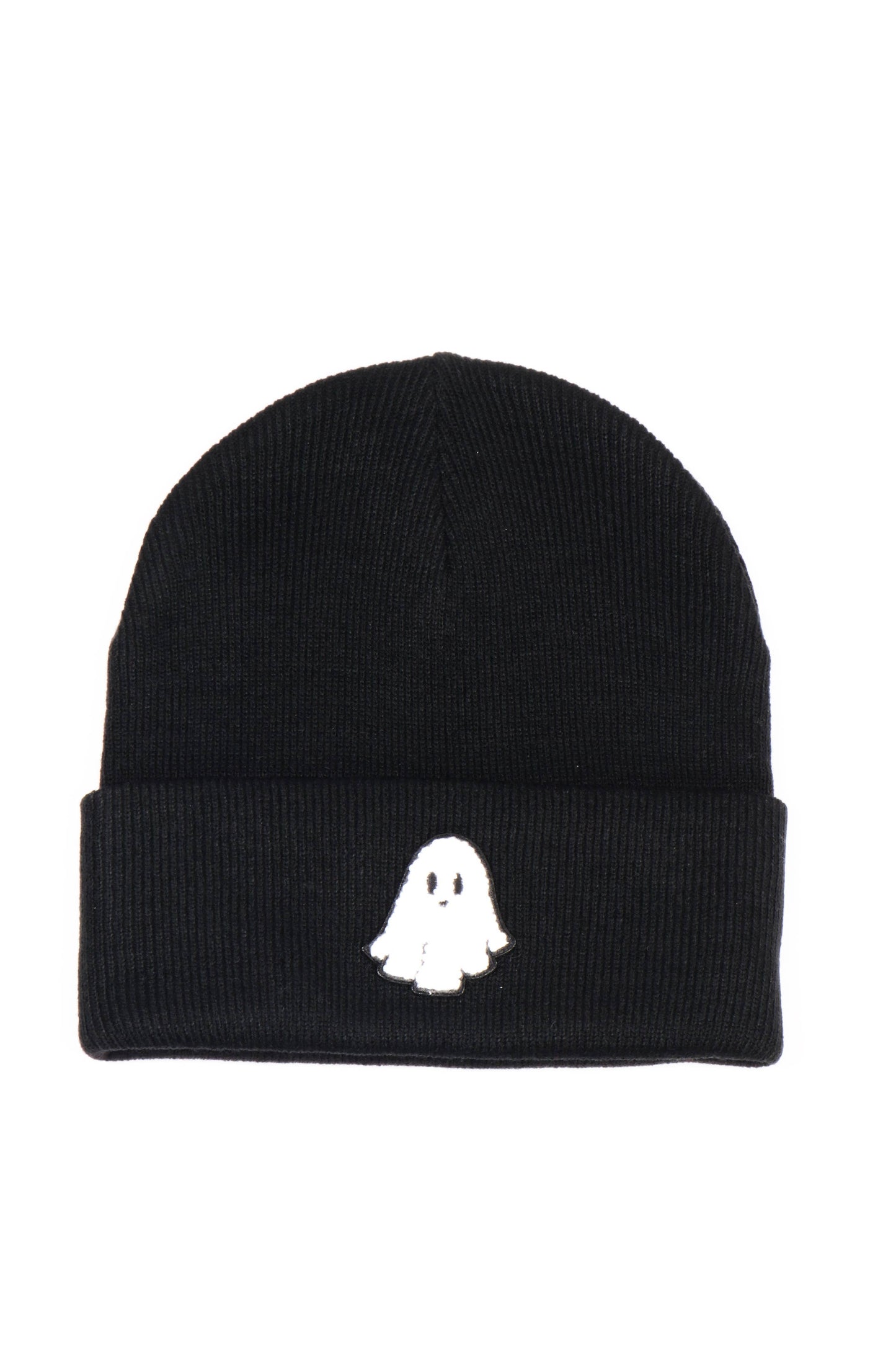 ONE GHOST Halloween Knit Beanie Hat