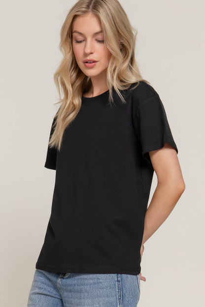 Short Sleeve Round Neck Tee