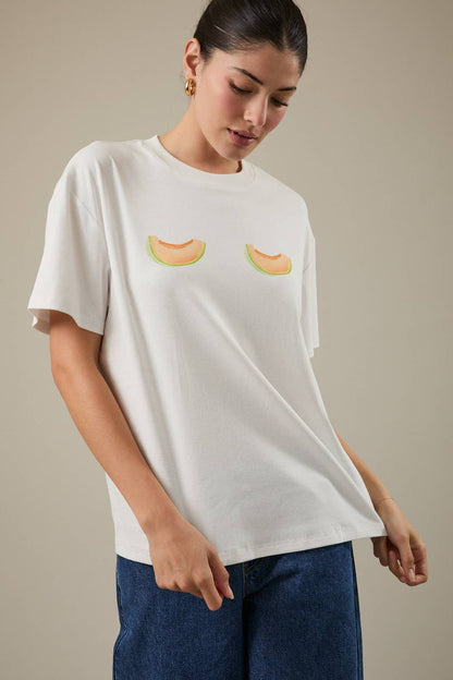 Melons Round Neck T-Shirt
