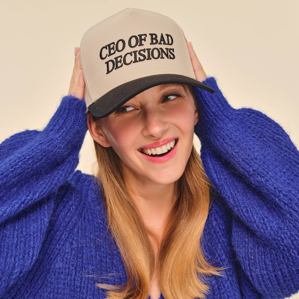 CEO of Bad Decisions Trucker Hat