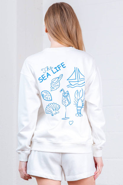 Sea Life Crewneck Sweatshirt