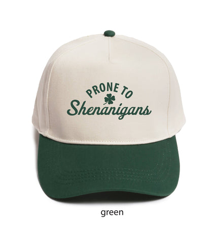 PRONE TO SHENANIGANS Trucker Hat