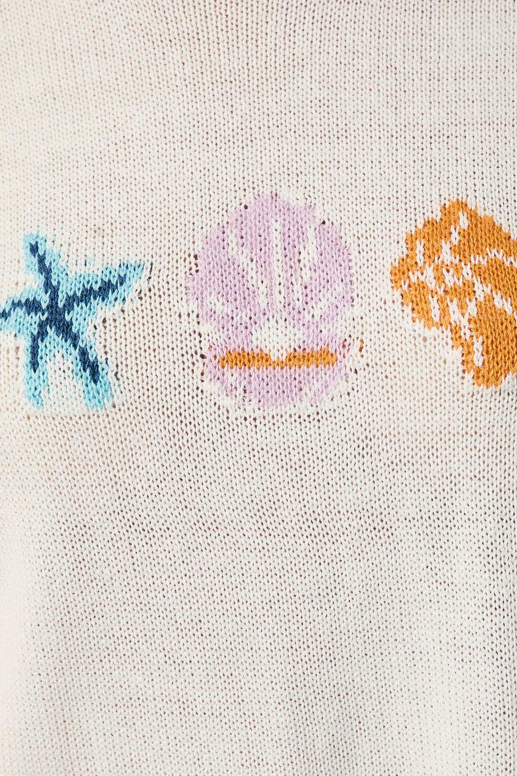 Round Neck Sea Life Sweater