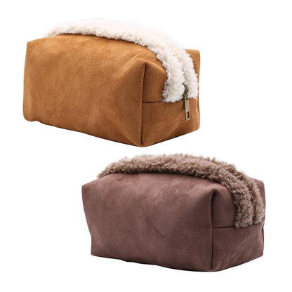 Sherpa Suede Travel Pouch