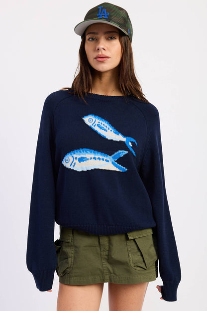 Knitted Sardine Sweater
