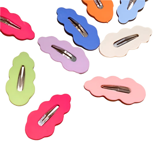 Multicolor Wavy Hair Clip