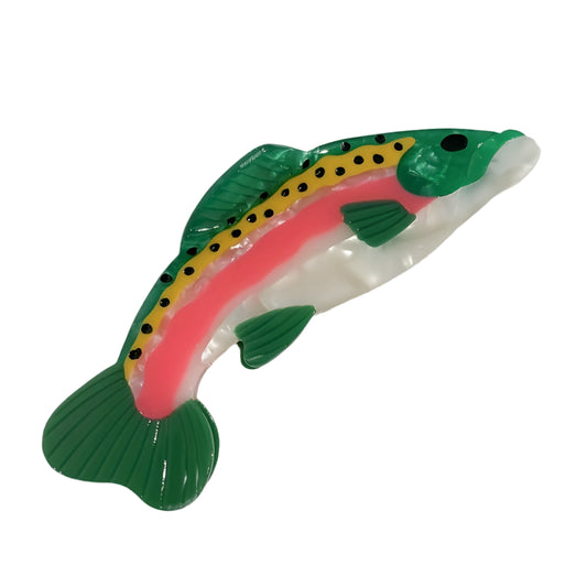 Trout Hair Claw Clip